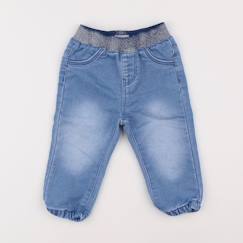 Seconde main-Fille-Pantalon-Jean - 12 mois