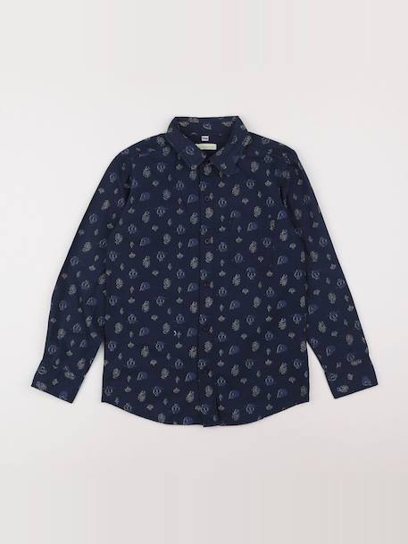 Chemise - 10 ans Bleu 1 - vertbaudet enfant 