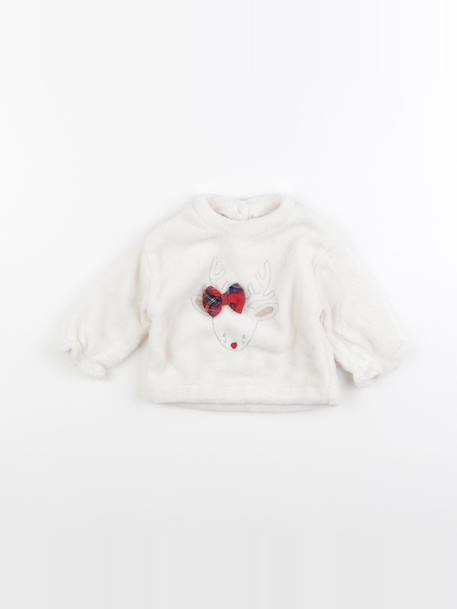 Sweat - 6 mois Beige 1 - vertbaudet enfant 