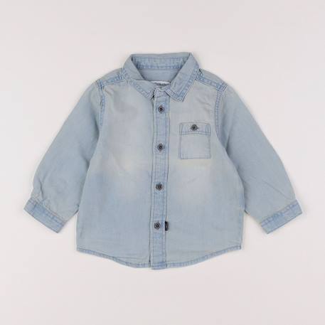 Chemise - 12 mois Bleu 1 - vertbaudet enfant 