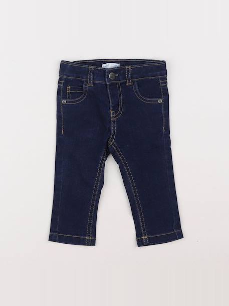 Jean - 6 mois Bleu 1 - vertbaudet enfant 