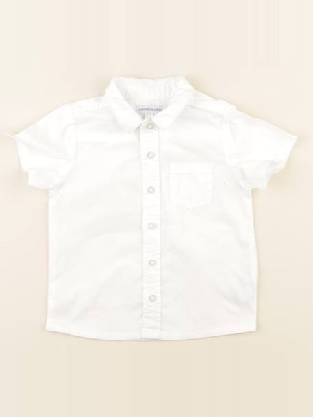 Chemise - 18 mois Blanc 1 - vertbaudet enfant 