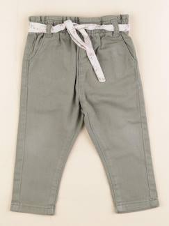 Seconde main-Fille-Pantalon-Jean - 12 mois