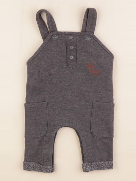 Salopette - 3 mois Gris 1 - vertbaudet enfant 