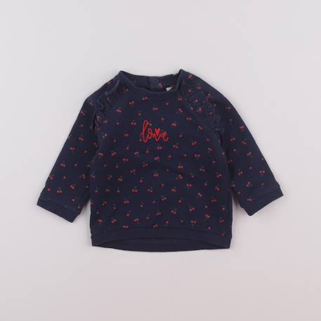 Sweat - 3 mois Bleu 1 - vertbaudet enfant 