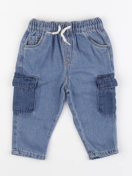 Jean - 3 mois Bleu 1 - vertbaudet enfant 