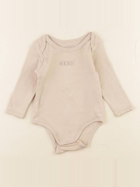 Body - 12 mois Beige 1 - vertbaudet enfant 