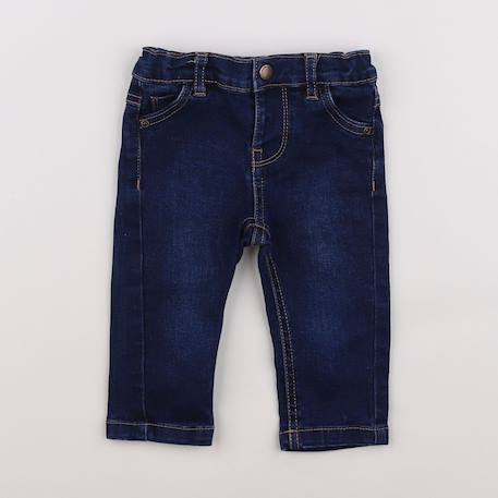 Jean - 6 mois Bleu 1 - vertbaudet enfant 