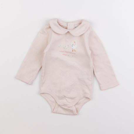 Body à col - 6 mois Rose 1 - vertbaudet enfant 