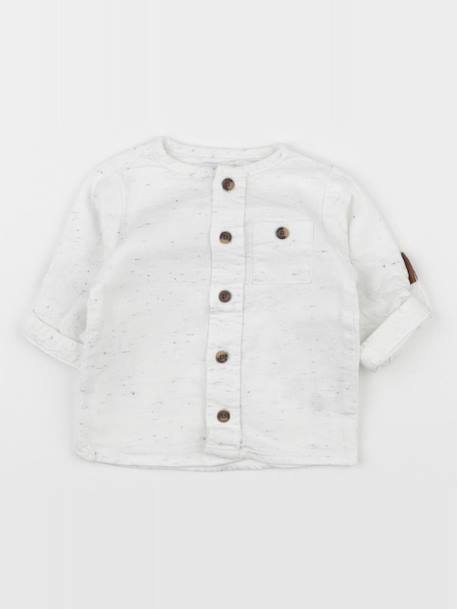 Chemise - 3 mois Blanc 1 - vertbaudet enfant 
