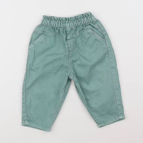 Jean - 12 mois Vert 1 - vertbaudet enfant 