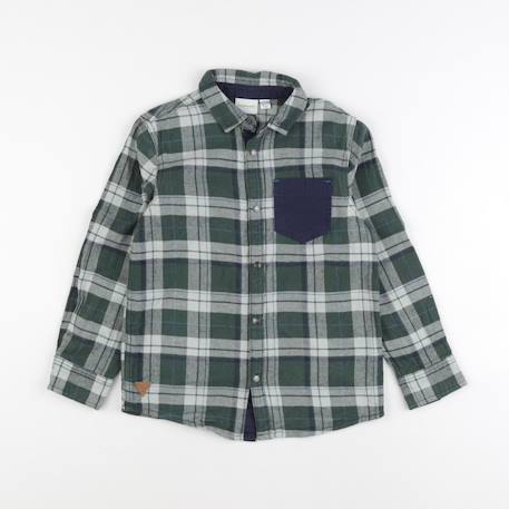 Chemise - 8 ans Bleu, vert 1 - vertbaudet enfant 