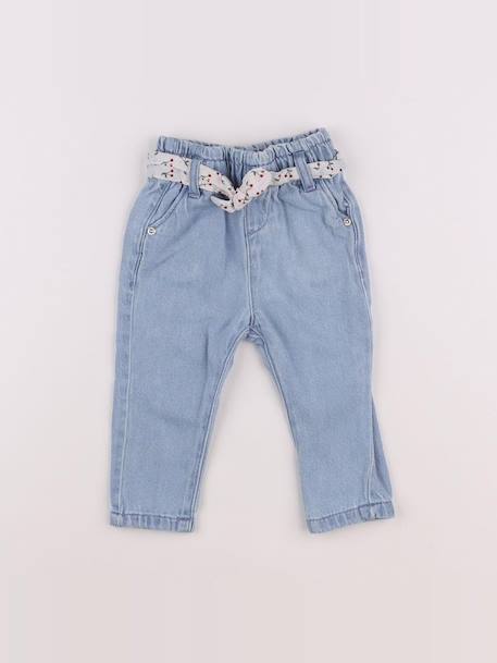 Jean - 6 mois Bleu 1 - vertbaudet enfant 