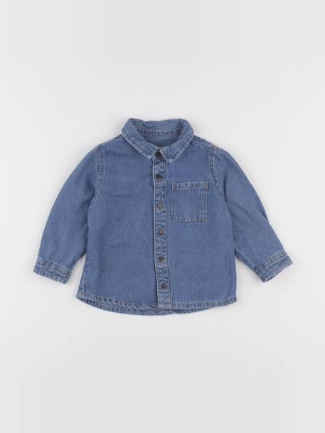 Chemise - 12/18 mois Bleu 1 - vertbaudet enfant 