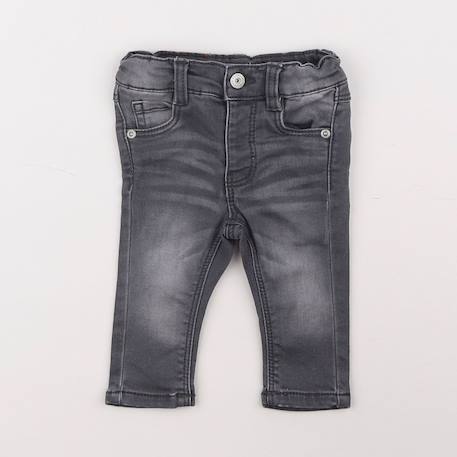 Jean - 3 mois Gris 1 - vertbaudet enfant 