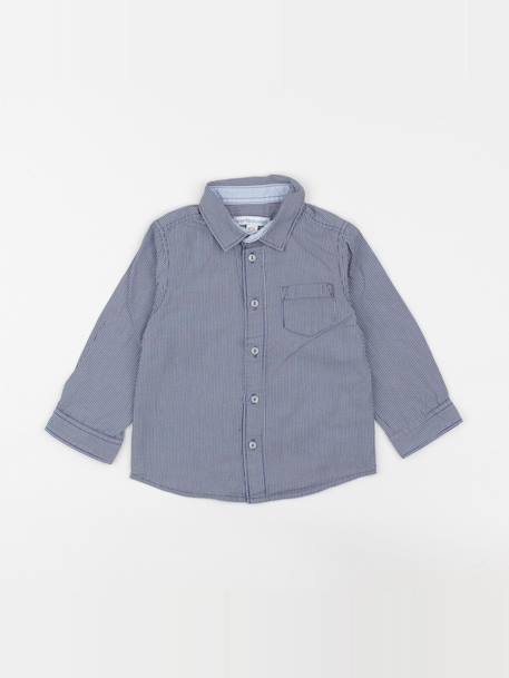 Chemise - 18 mois Bleu 1 - vertbaudet enfant 