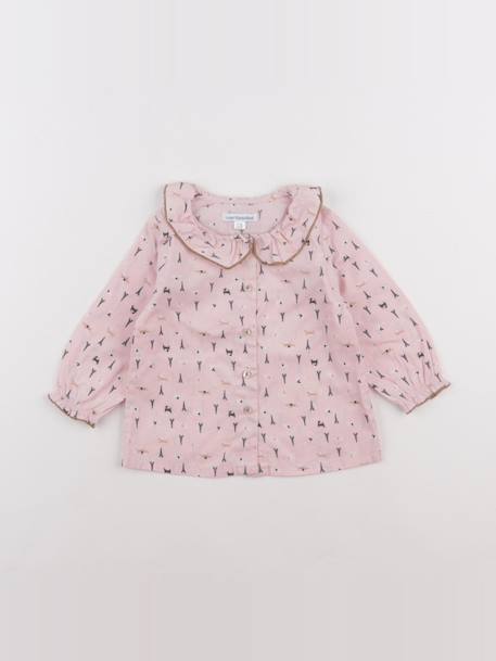 Blouse - 12 mois Rose 1 - vertbaudet enfant 