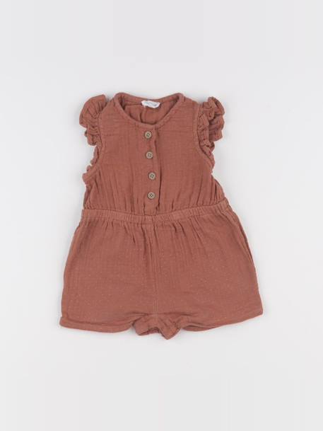Combinaison - 6 mois Marron 1 - vertbaudet enfant 