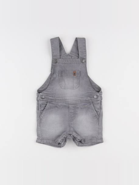 Salopette - 18 mois Gris 1 - vertbaudet enfant 