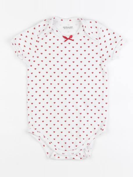 Body - 36 mois Blanc, rouge 1 - vertbaudet enfant 