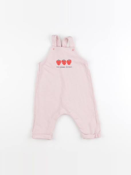Salopette - 6 mois Rose 1 - vertbaudet enfant 