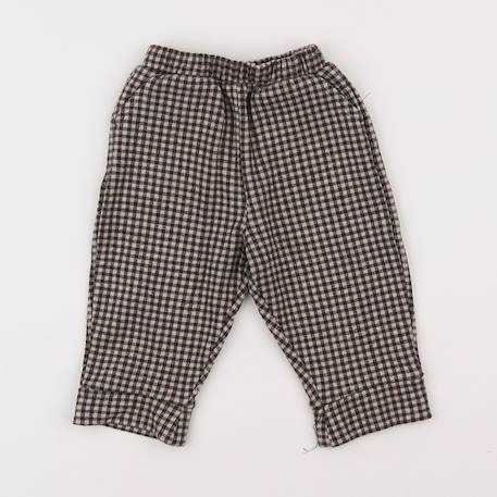 Pantalon - 6 mois Gris, noir 1 - vertbaudet enfant 