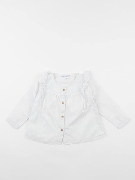 Blouse - 18 mois Blanc 1 - vertbaudet enfant 