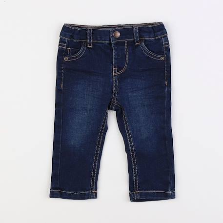 Jean - 6 mois Bleu 1 - vertbaudet enfant 