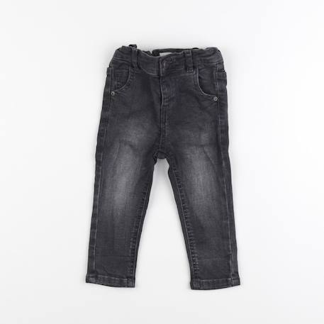 Jean - 9 mois Noir 1 - vertbaudet enfant 