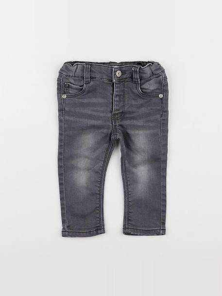 Pantalon - 12 mois Gris 1 - vertbaudet enfant 