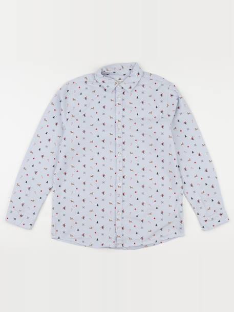 Chemise - 12 ans Bleu 1 - vertbaudet enfant 