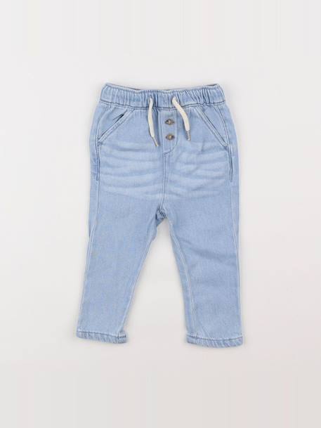Jean - 9 mois Bleu 1 - vertbaudet enfant 