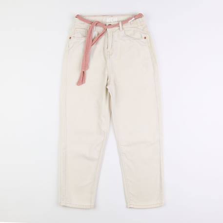 Jean - 10 ans Beige 1 - vertbaudet enfant 