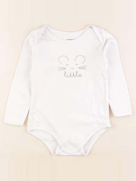 Body - 36 mois Blanc 1 - vertbaudet enfant 