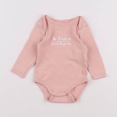 Body - 3 mois Rose 1 - vertbaudet enfant 