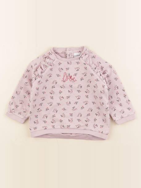 Sweat - 9 mois Rose 1 - vertbaudet enfant 