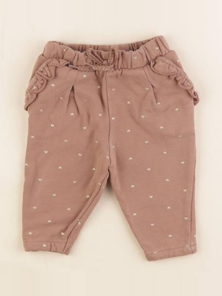 Pantalon - 6 mois Marron, or 1 - vertbaudet enfant 