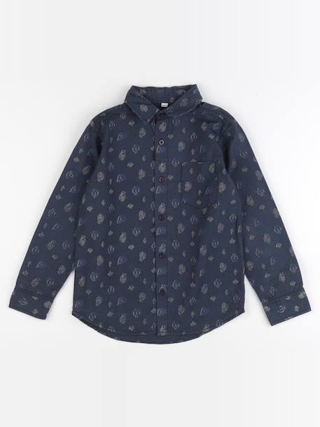 Chemise - 8 ans Bleu 1 - vertbaudet enfant 
