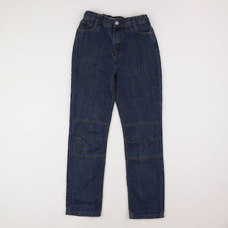 Jean coton - 12 ans Bleu 1 - vertbaudet enfant 