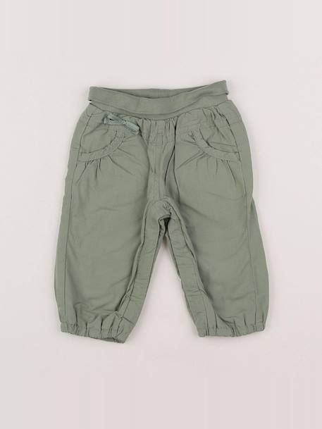 Pantalon - 12 mois Vert 1 - vertbaudet enfant 