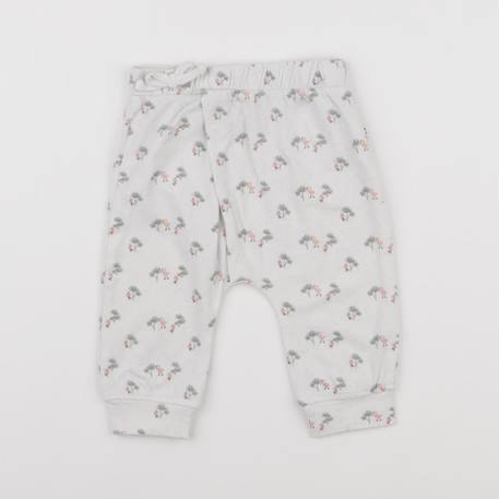 Sarouel - 6 mois Blanc 1 - vertbaudet enfant 