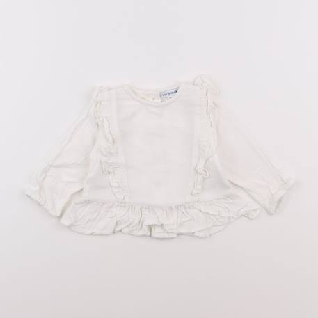Blouse - 6 mois Blanc 1 - vertbaudet enfant 