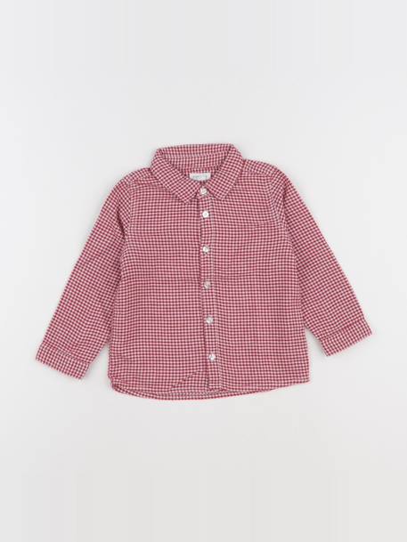 Chemise - 2 ans Rouge 1 - vertbaudet enfant 