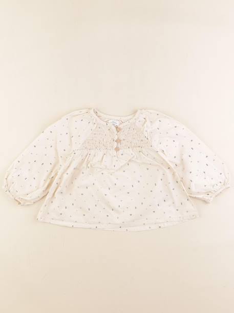 Blouse - 24 mois Beige 1 - vertbaudet enfant 
