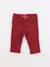Pantalon doublé - 9 mois Rouge 1 - vertbaudet enfant 