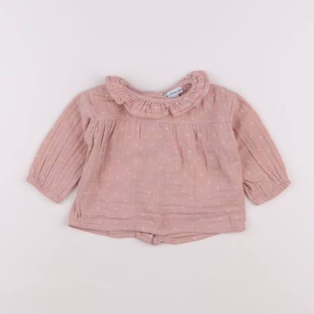 Blouse - 6 mois Rose 1 - vertbaudet enfant 