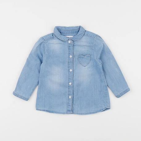 Blouse - 12 mois Bleu 1 - vertbaudet enfant 