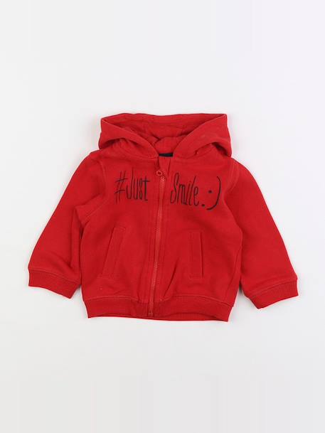 Sweat - 6 mois Rouge 1 - vertbaudet enfant 