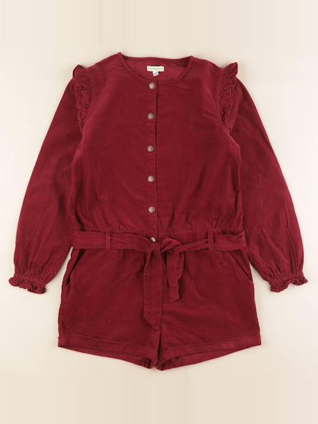 Combinaison - 12 ans Rouge 1 - vertbaudet enfant 