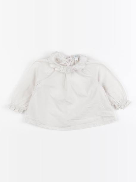 Blouse - 9 mois Blanc 1 - vertbaudet enfant 